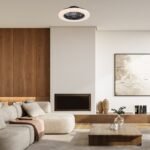 Plafonieră cu Ventilator Dalfon2, Negru, LED 48W, 1900Lm Ø485mm, Rabalux