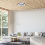 Plafonieră cu Ventilator Dalfon2, Negru, LED 48W, Ø485mm, Rabalux