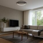 Beliza,ind.ceil. LED45W, D50cm, black 71344