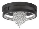 Maribell,ind.ceil. LED20W, black, D30cm 71352 - imagine 2