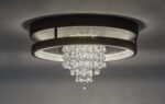 Maribell,ind.ceil. LED20W, black, D30cm 71352 - imagine 3