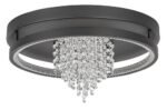 Maribell,ind.ceil. LED30W, black, D40cm 71353 - imagine 2