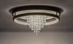 Maribell,ind.ceil. LED30W, black, D40cm 71353 - imagine 3