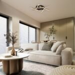 Severine,ind.ceil. LED40W, 60x60cm 71365