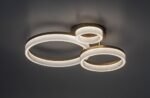 Amilia,ind.ceil. LED24W, 51x38cm, gold 71383 - imagine 4