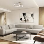 Amilia,ind.ceil. LED24W, 51x38cm, gold 71383 - imagine 2