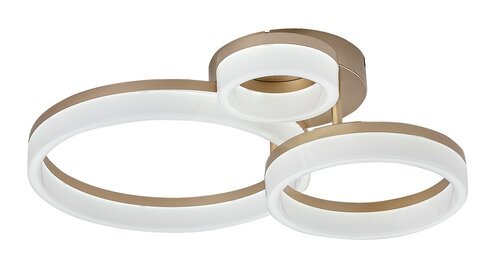 71383 Amilia,ind.ceil. LED24W, 51x38cm, gold 71383 - imagine 1