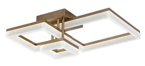 71384 Amilia,ind.ceil. LED22W, 47x47cm, gold 71384 - imagine 1