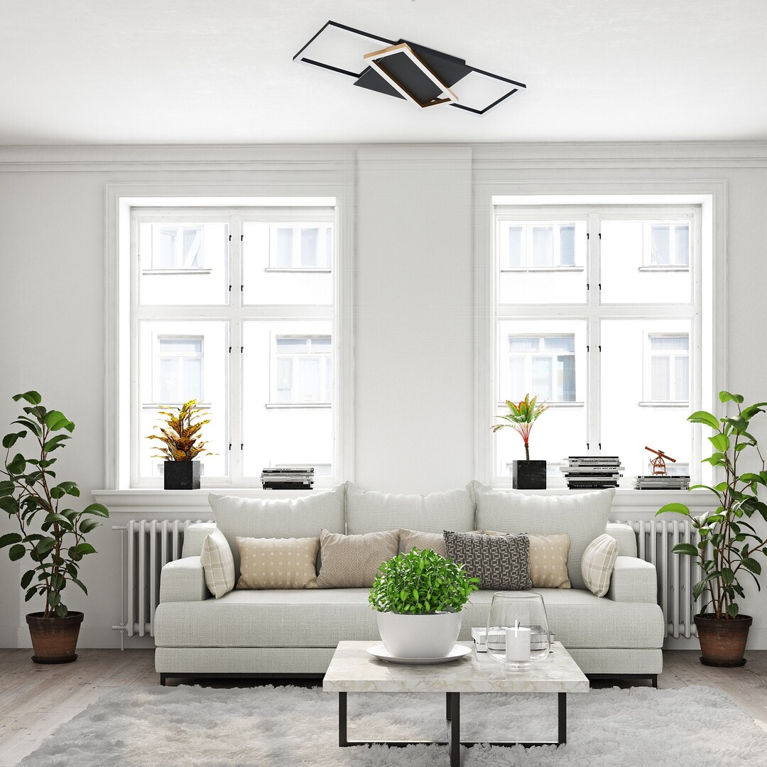 71391-e Kitlee,ind.ceil. LED40W, 66x29cm 71391 - imagine 1