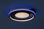 Shirin,ind.ceil. LED40W, 43x40cm, RGB 71401 - imagine 6