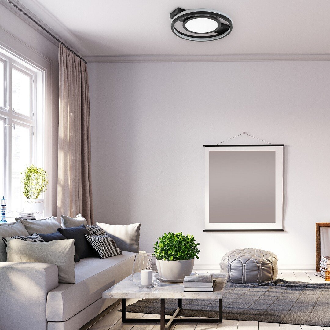 71401-e Shirin,ind.ceil. LED40W, 43x40cm, RGB 71401 - imagine 1