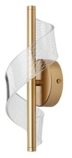 Zofrael,ind.wall, LED6W, H30cm, gold 71415 - imagine 2
