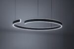 Silnora,ind.pend. LED45W, D80cm, black 72115 - imagine 3