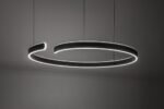Silnora,ind.pend. LED45W, D80cm, black 72115 - imagine 4