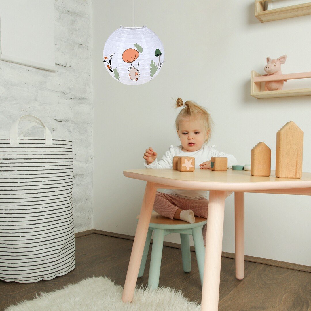 72192-e-1 Hedgy,ind.paper pend. D40cm, hedgehog 72192 - imagine 1