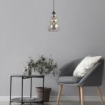 Pendul Salvatore, Negru, E27 1x40W, Rabalux