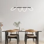 Pendul Montema, Negru, LED 40W, Rabalux