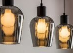 Pendul Florian, Negru mat, E27 4x40W, Rabalux - imagine 3