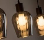 Pendul Florian, Negru mat, E27 4x40W, Rabalux - imagine 4
