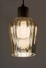 Pendul Florian, Negru mat, E27 4x40W, Rabalux - imagine 7