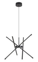 Henli2,ind.pend. LED40W, 66x66cm, black 72338 - imagine 3