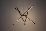 Henli2,ind.pend. LED40W, 66x66cm, black 72338 - imagine 5