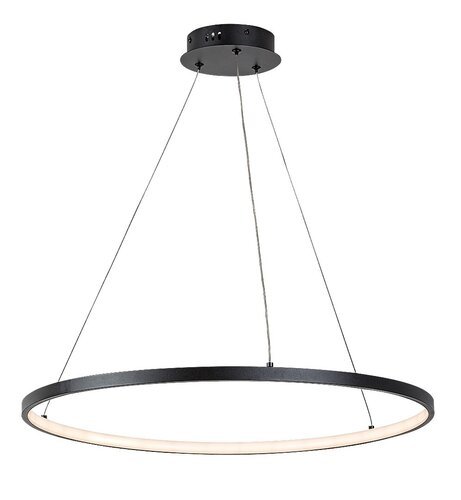 72344 Beliza.ind.pend. LED55W, 1 round, black 72344 - imagine 1