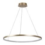 Beliza.ind.pend. LED55W, 1 round, gold 72347 - imagine 2