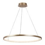 Beliza.ind.pend. LED55W, 1 round, gold 72347