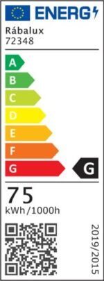 Beliza.ind.pend. LED75W, 2 round, gold 72348 - imagine 8
