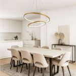 Beliza.ind.pend. LED75W, 2 round, gold 72348