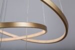 Beliza.ind.pend. LED90W, 3 round, gold 72349 - imagine 3