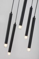 Ramira,ind.pend.G9 5xMAX5W, D36cm, black 72360 - imagine 4