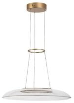 Zofrael,ind.pend. LED24W, D50cm, gold 72411 - imagine 2