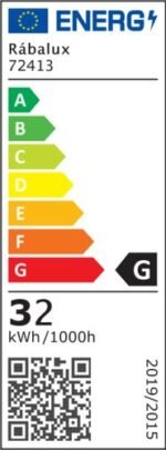 Zofrael,ind.pend. LED32W, L94cm, gold 72413 - imagine 8