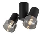 Hatice,ind.ceil. E14 2xMAX15W, L24,5cm 73053 - imagine 3