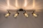 Emerencia,ind.ceil. E14 4xMAX40W, L87cm 73070 - imagine 4