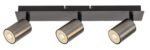 Gerhard,ind.ceil. GU10 3xMAX15W, L43cm 73073