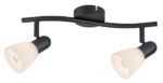 Soma,ind.spot, E14 2xMAX40W, L35cm,black 73092