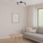 Soma,ind.spot, E14 2xMAX40W, L35cm,black 73092