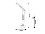 Veioză Amato, Alb, LED 7W, 170x440mm, Rabalux - imagine 9