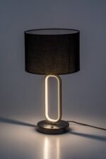 Domiro,ind.table,E27 1x60W+LED8W,H46,5cm 74044 - imagine 5