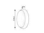 Plafonieră Exterior Hort, Negru, LED 15W, IP54, Rabalux - imagine 4
