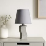 Dayami,ind.table, E14 1xMAX40W, grey 74073