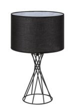 Nivra,ind.table, E27 1xMAX40W, black 74082 - imagine 2