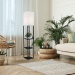 Lampadar Bronn, Negru, E27 1x40W, 220x1500mm, H1500mm, Rabalux - imagine 5