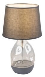 Apolonia,ind.table, E27 1xMAX40W, grey 74228