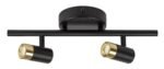 Kadir,ind.ceil. LED6W, L37cm, black/gold 75041