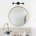 Kadir,ind.ceil. LED9W, L47cm, black/gold 75042