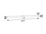 Zain,ind.wall, LED8W, L60cm, IP44 75044 - imagine 7